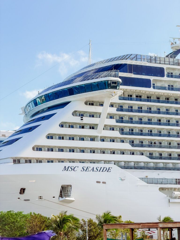 msc seaside cruise ship
