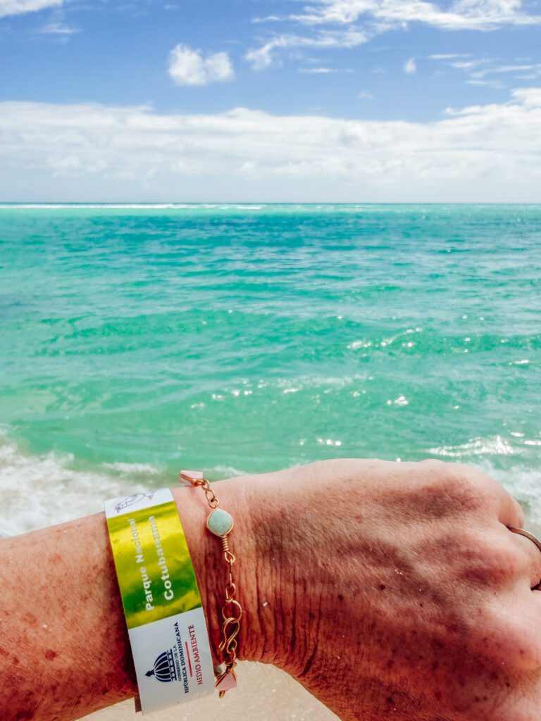 this wrist band is for the national park fee