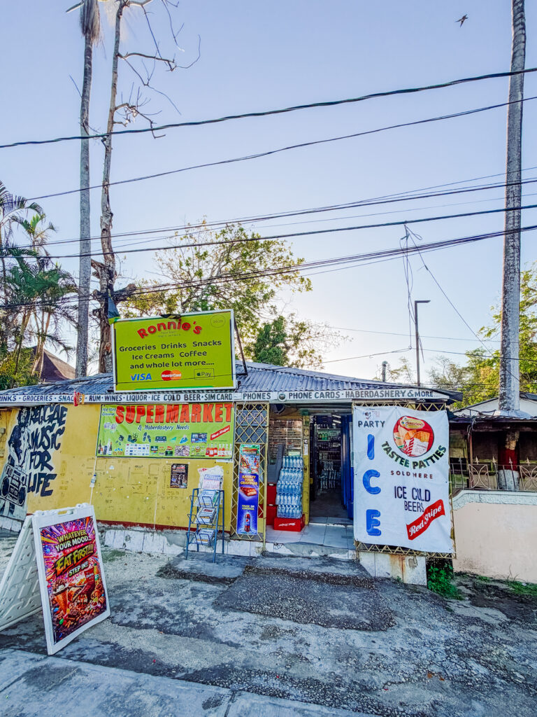 best supermarket on negril beach