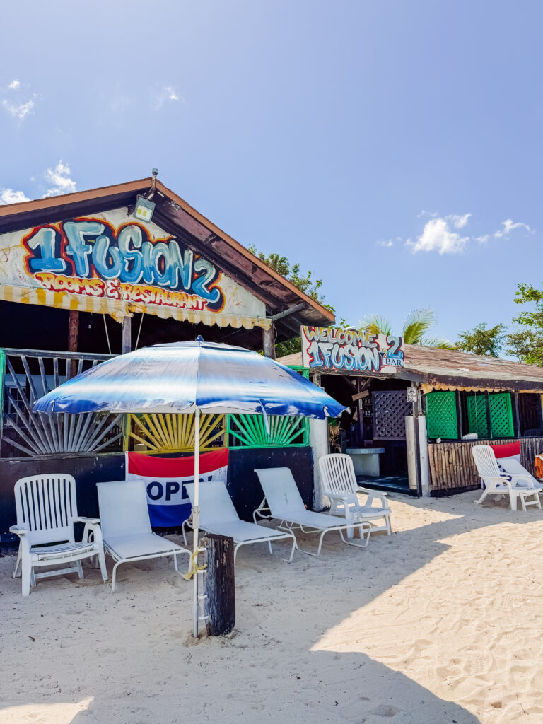 use the sun beds here for free if you are buying food or drinks
