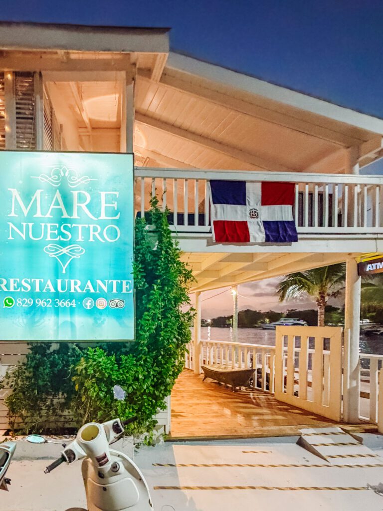 popular harbour restaurant bayahibe