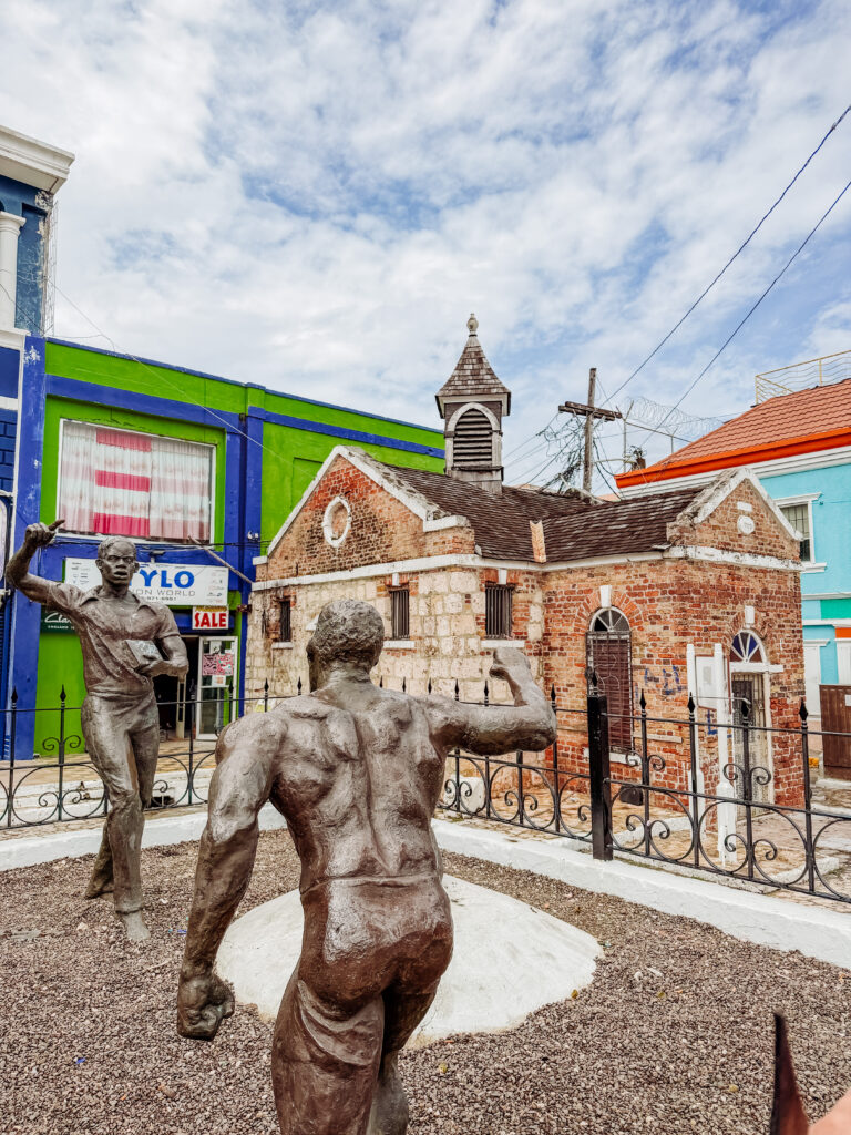 sam sharpe square is an important historical place in montego bay