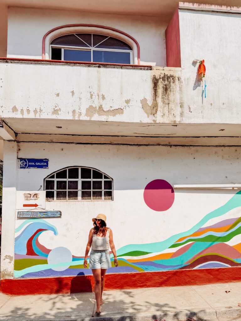 street art in san pancho mexico