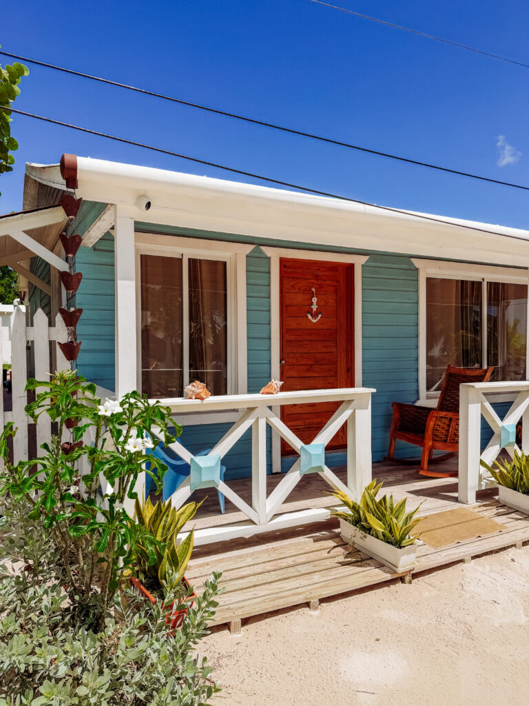 colourful home on saona island