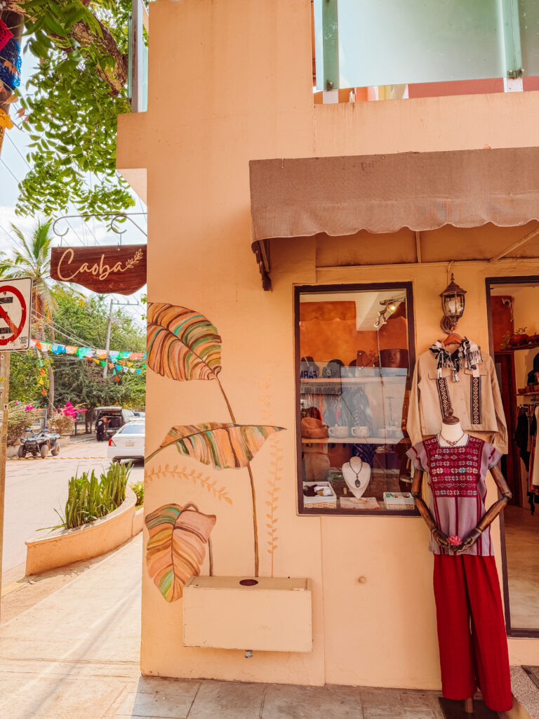 shopping in san pancho mexico
