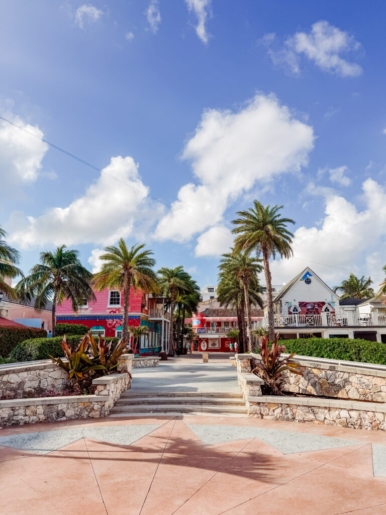 the area outside the pompey slave musuem in nassau