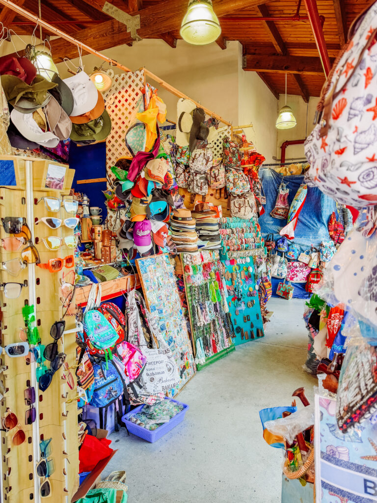 goods for sale in the straw market nassau