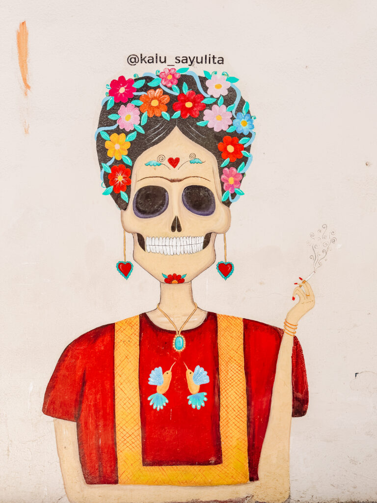 love the street art in sayulita mexico