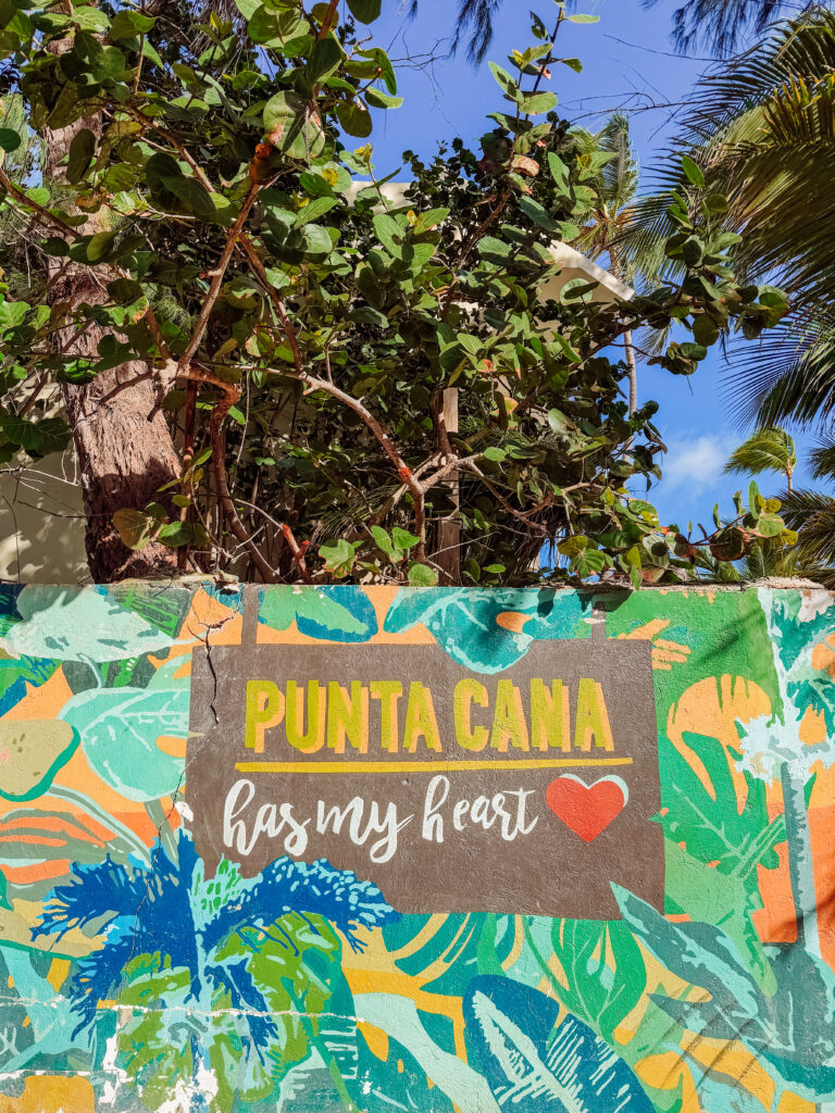 punta cana sign