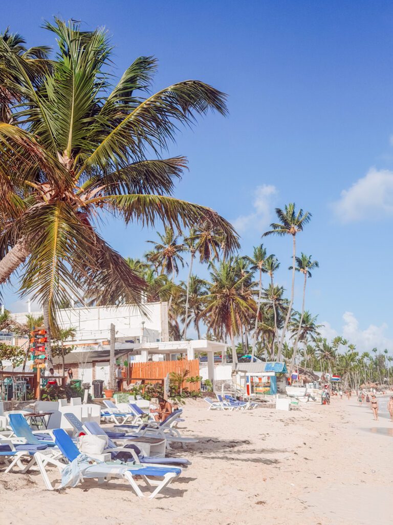 sun beds for hire in punta cana