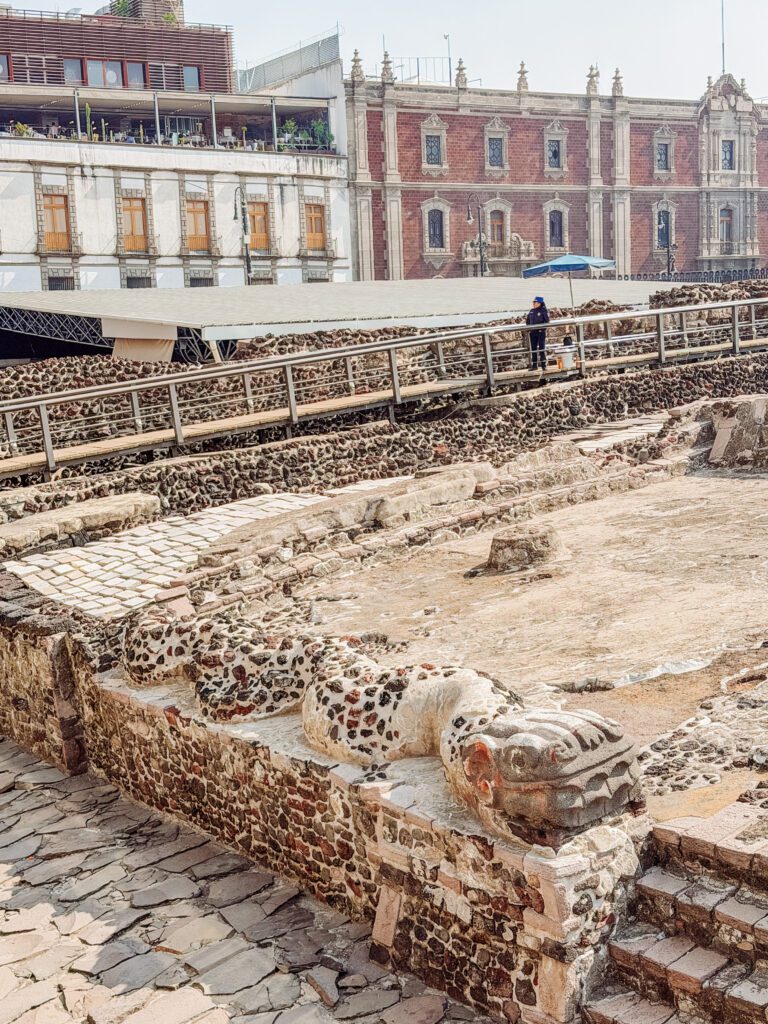details at templo mayor mexico city
