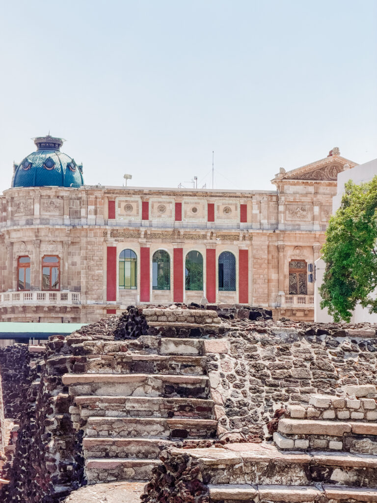ruins of templo mayor in mexico city