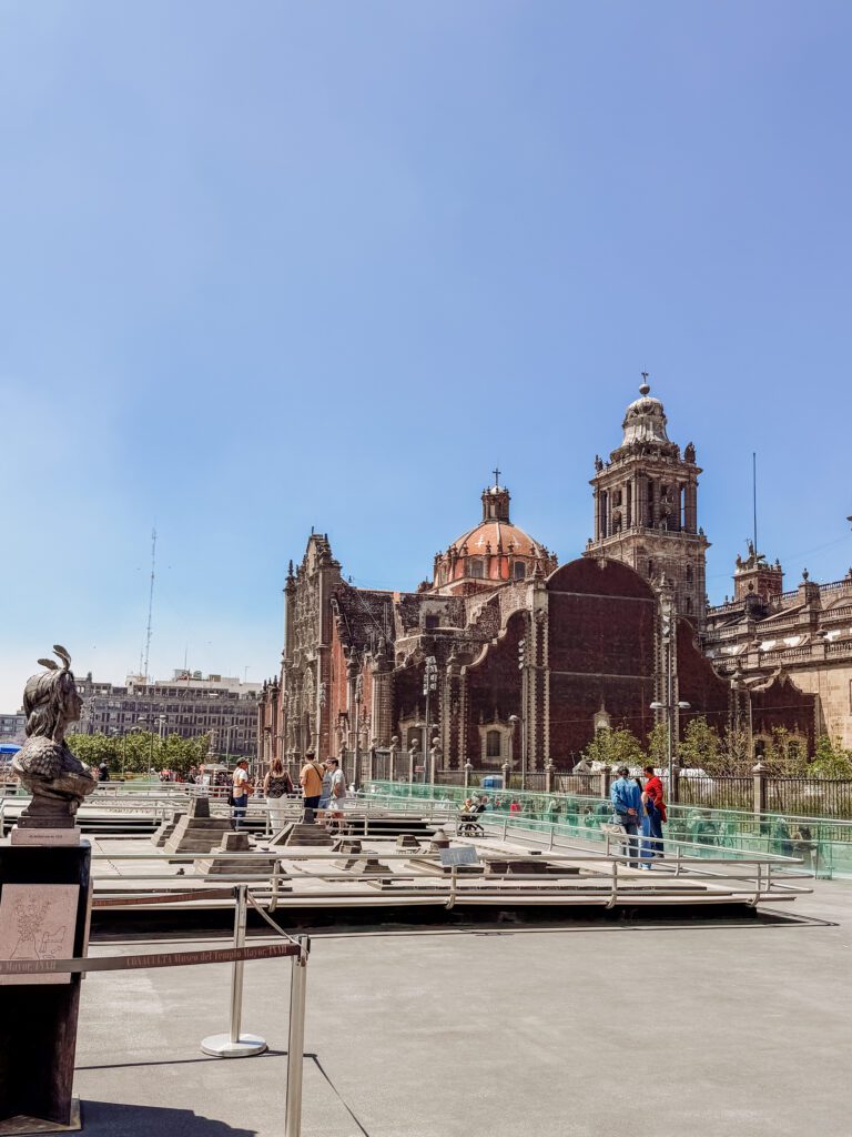 ruins of templo mayor in mexico city