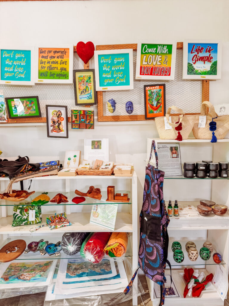 the gift store at tensing pen is really lovely, supports local artisans and everything is of a high quality