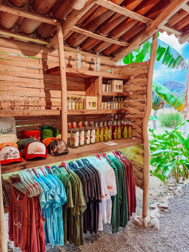 loved the cool giftware at our sayulita tequila tasting