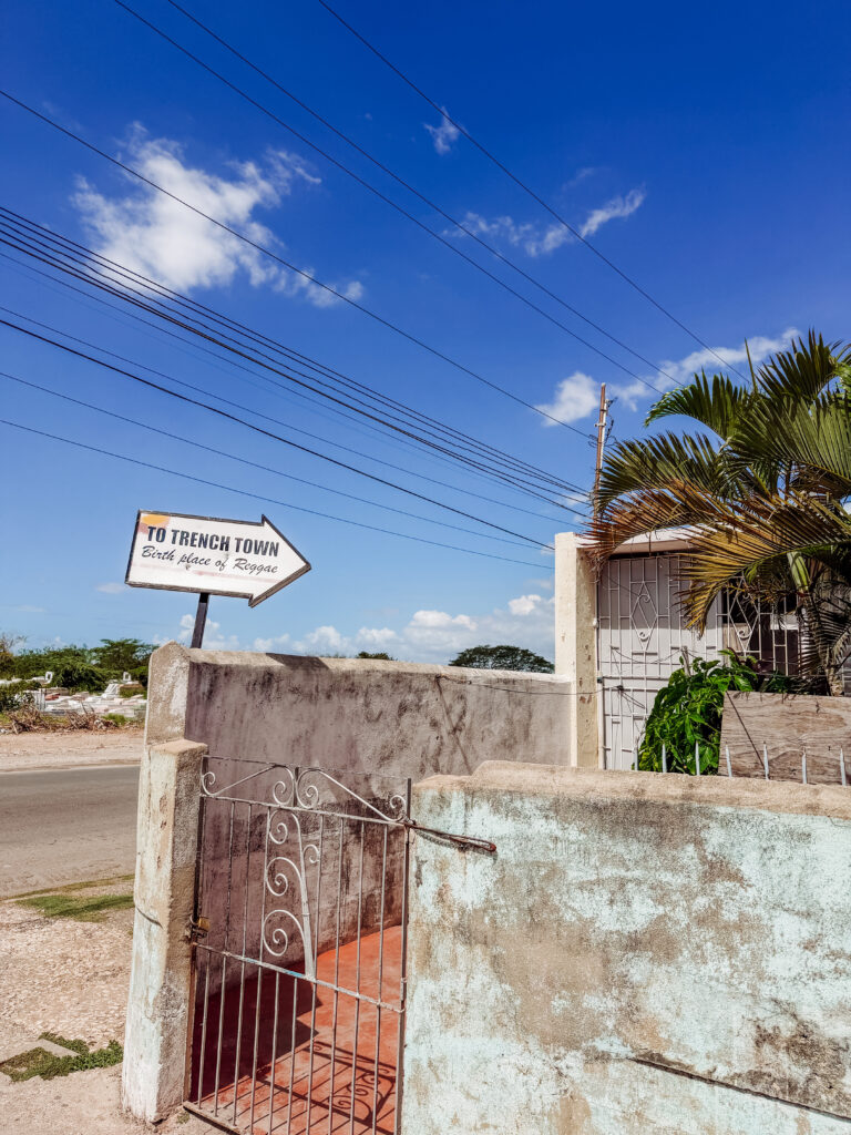 streets of trench town in kingston