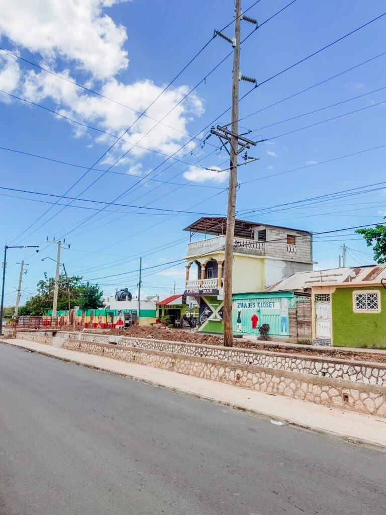 streets of trench town in kingston