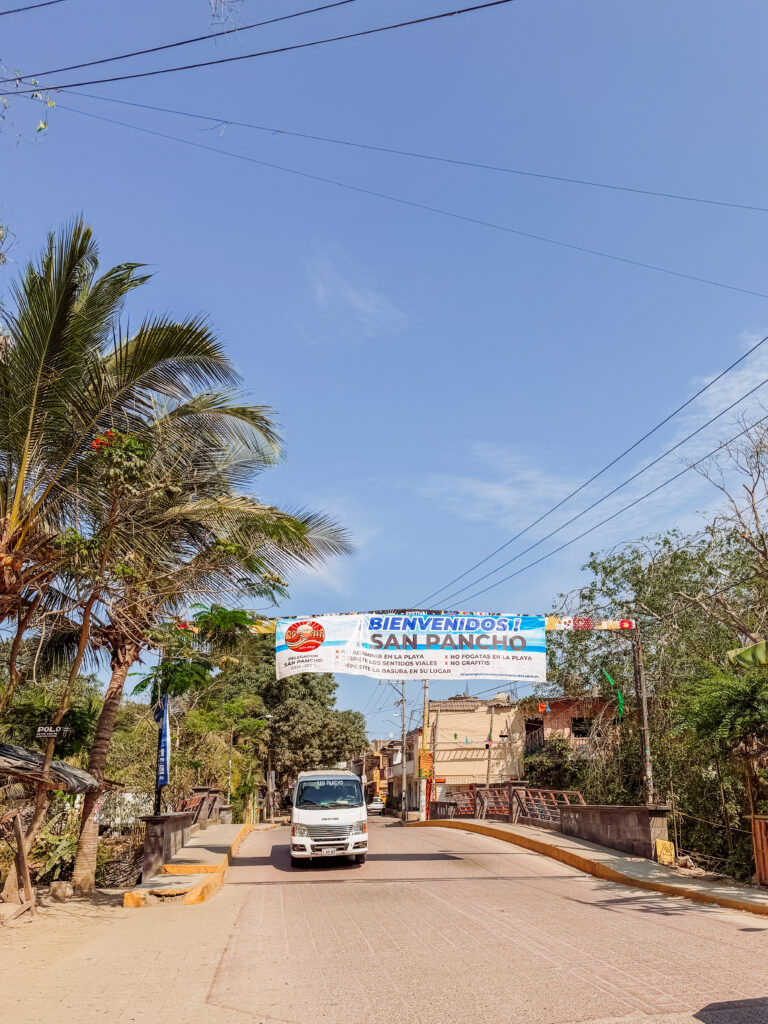 walking into san pancho