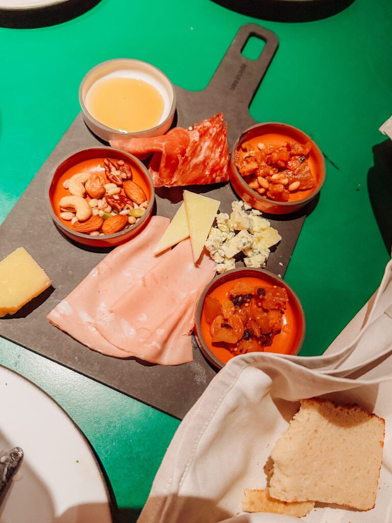 antipasto pate in extra virgin, virgin voyages