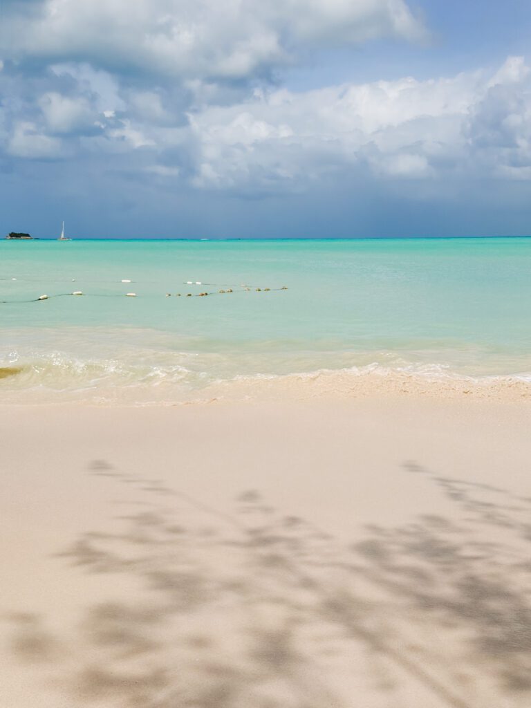 perfect beach in antigua