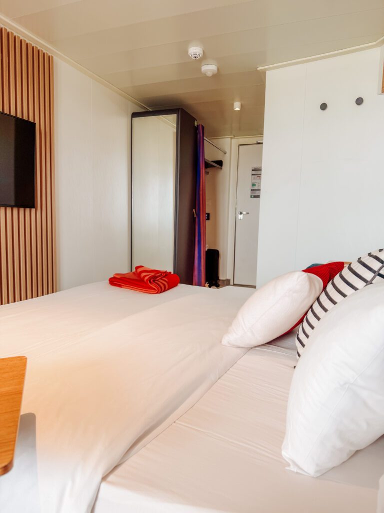 the beds are super comfortable on virgin voyages