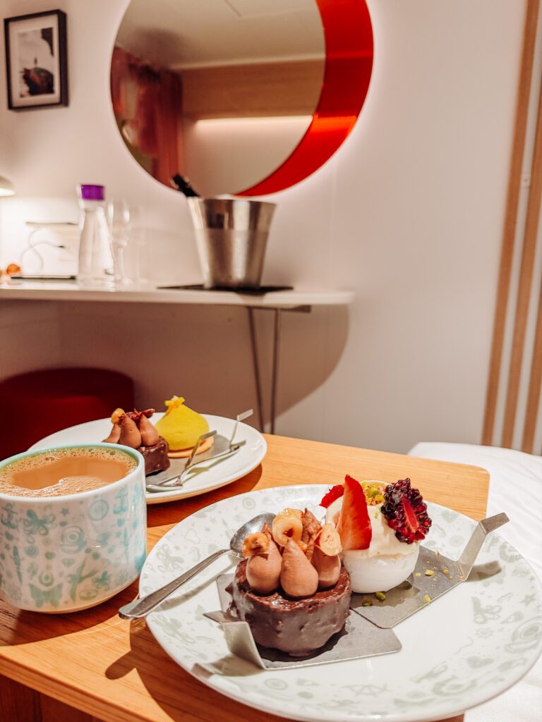 desserts on virgin voyages have gluten free options