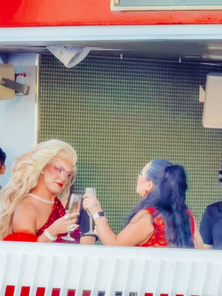 diva at sail away party virgin voyages