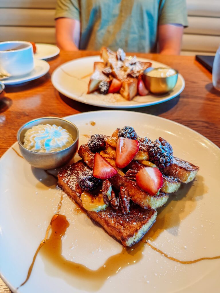 french toast gluten free in the wake is excellent