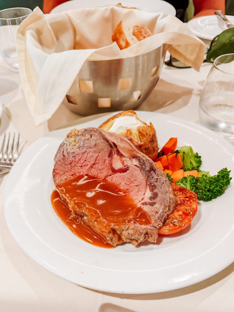 gluten free beef in dining room msc cruise