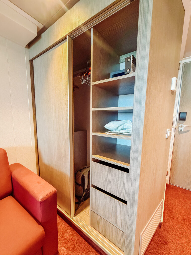 there is enough storage on msc cruise ship