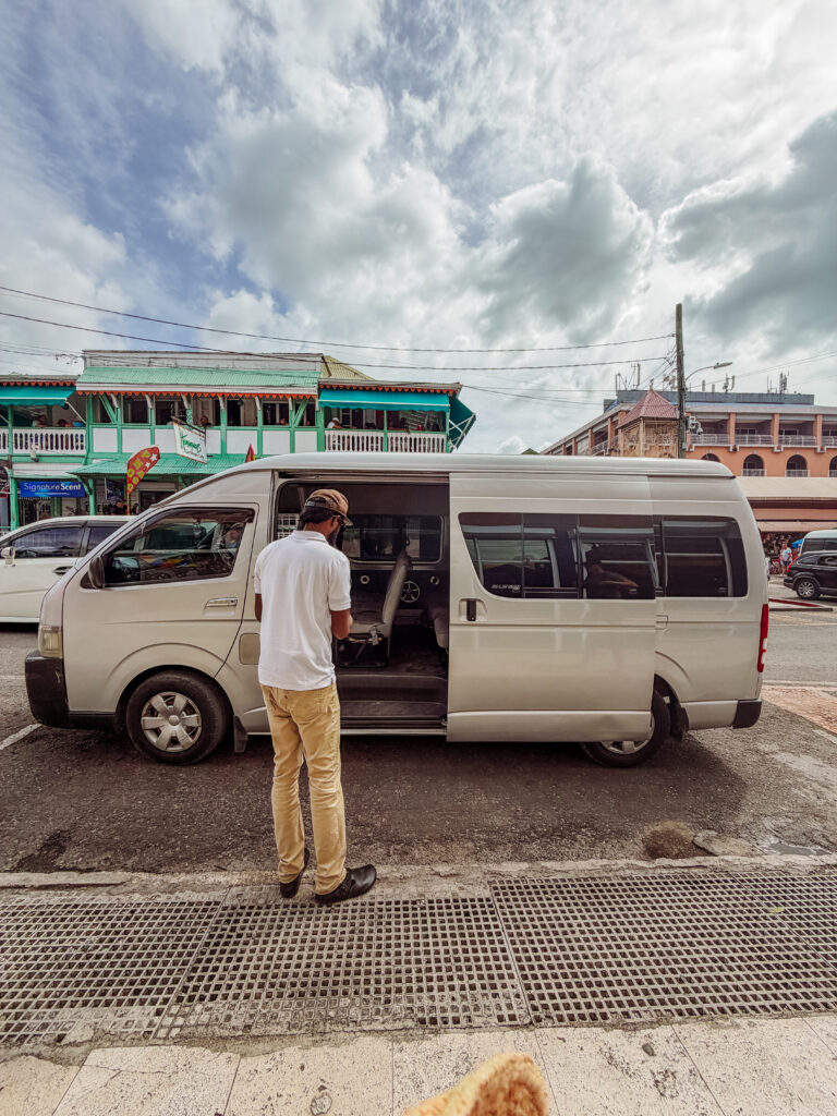local transport in antigua