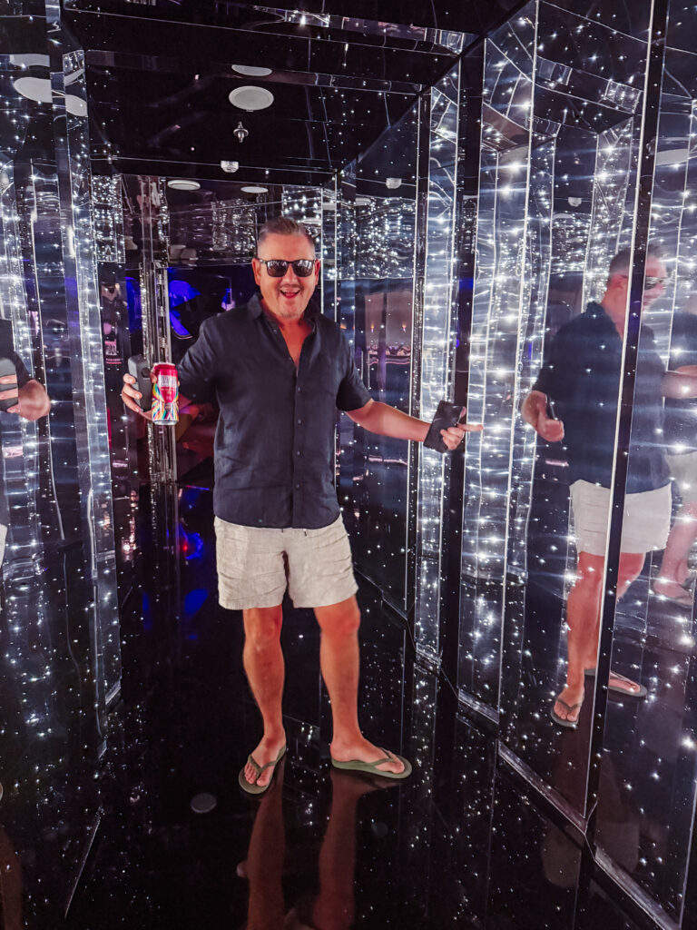 mike loved the entertainment on virgin voyages cruise