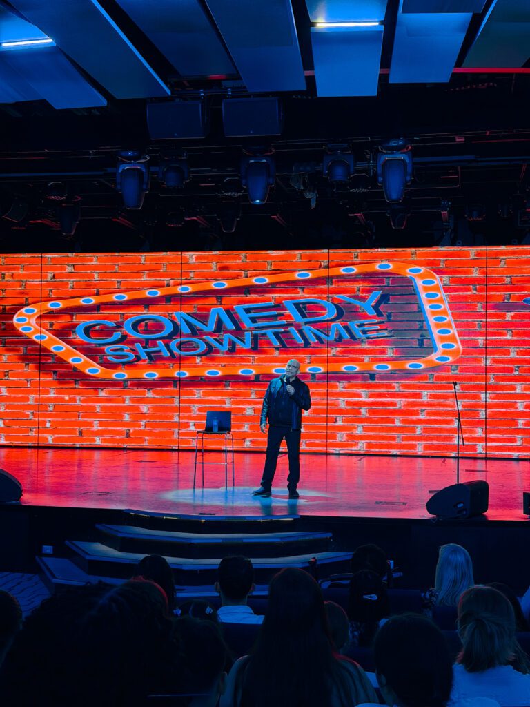 comedy show on msc cruise