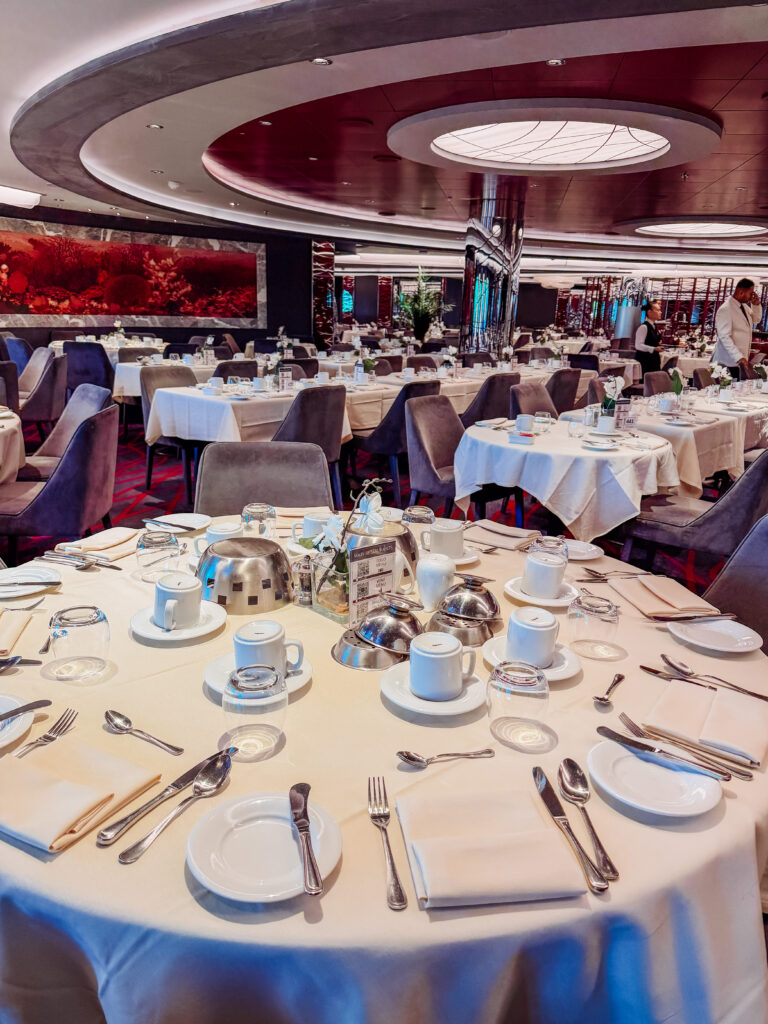 the dining room on the msc cruise miami to bahamas