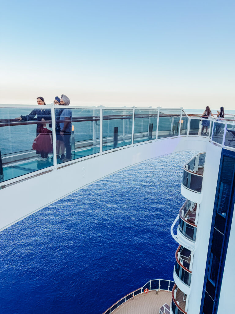 infinity walk msc cruise