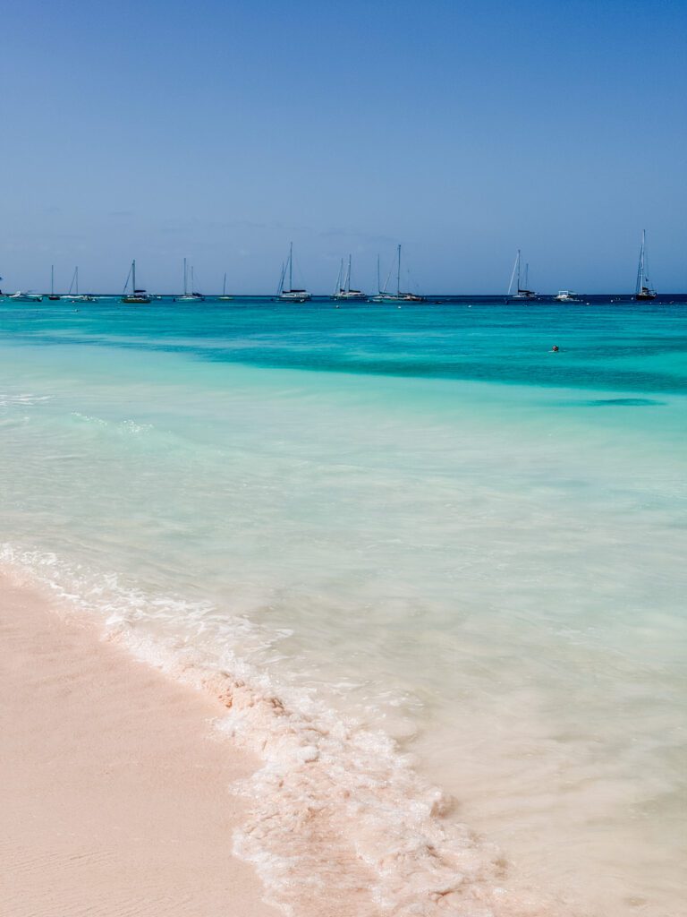the water is perfection on barbados beaches