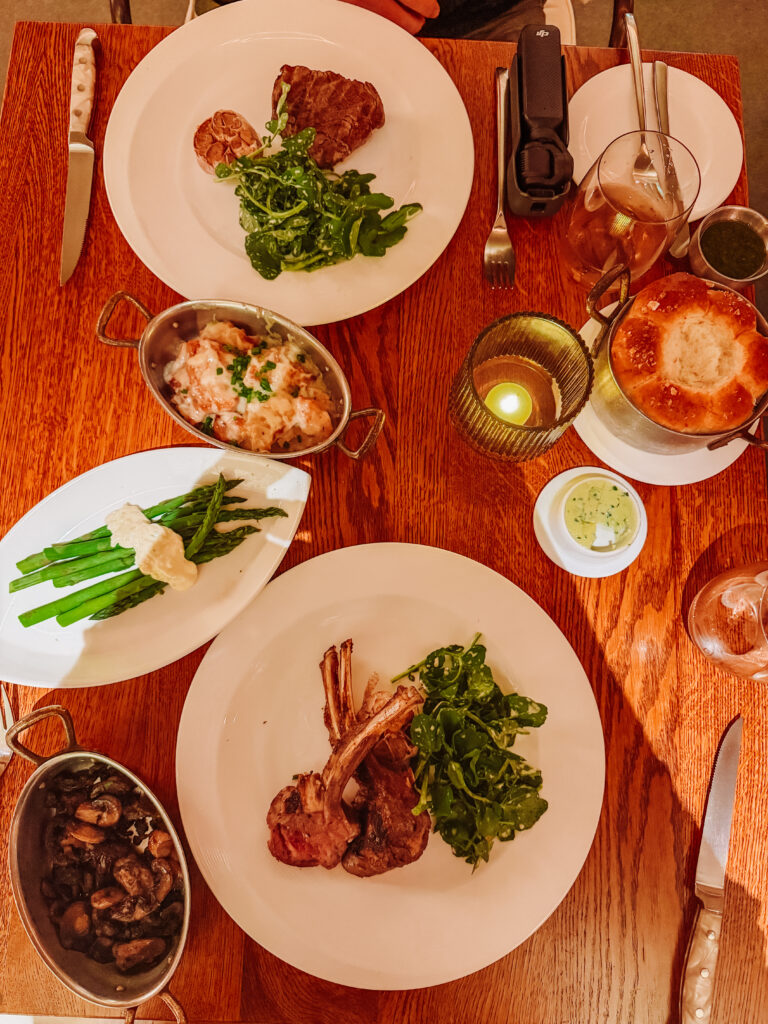 dinner at the wake virgin voyages