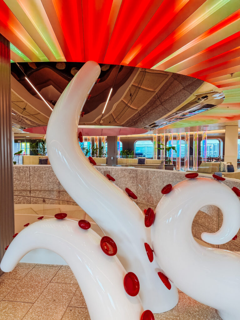 octopus details on virgin voyages