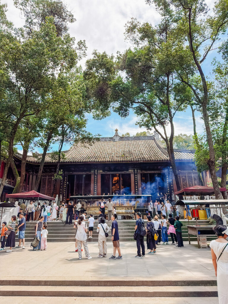 temples at the scenic area