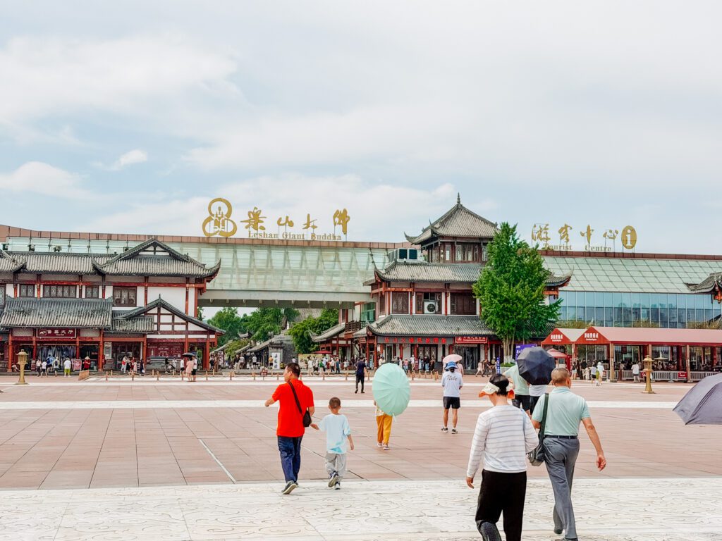 leshan giant buddha scenic area entry