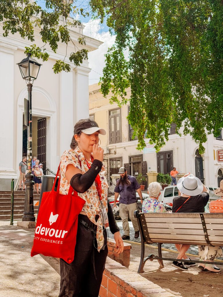 our food tour guide in old san juan