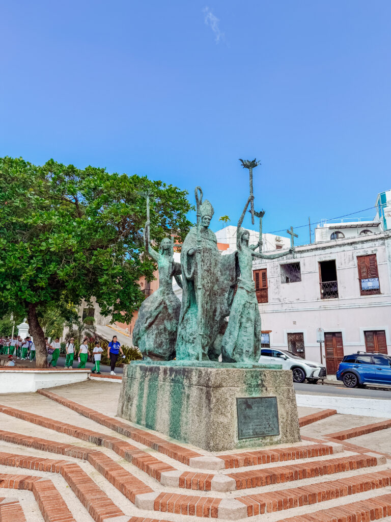 statue in old san juan