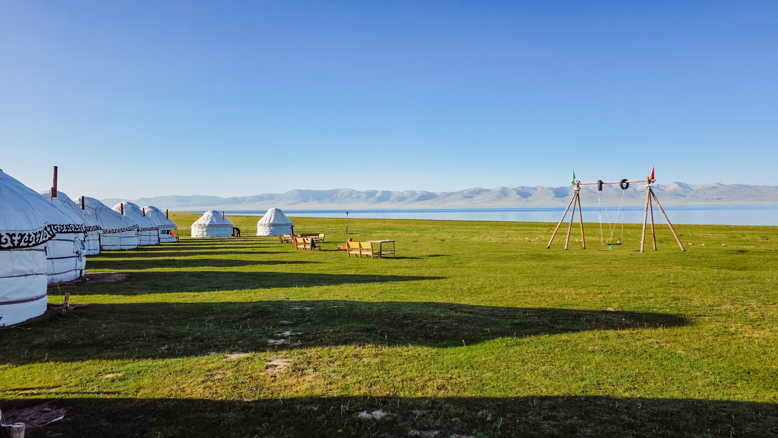 views of song kul lake
