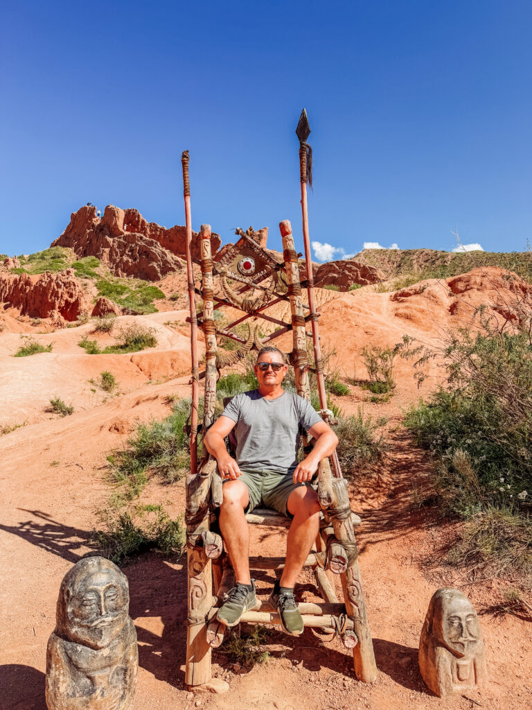 mike at fairytale skazka  canyon