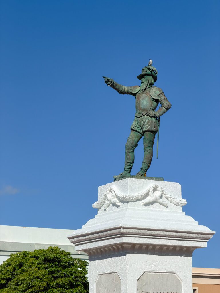 statues in old san juan