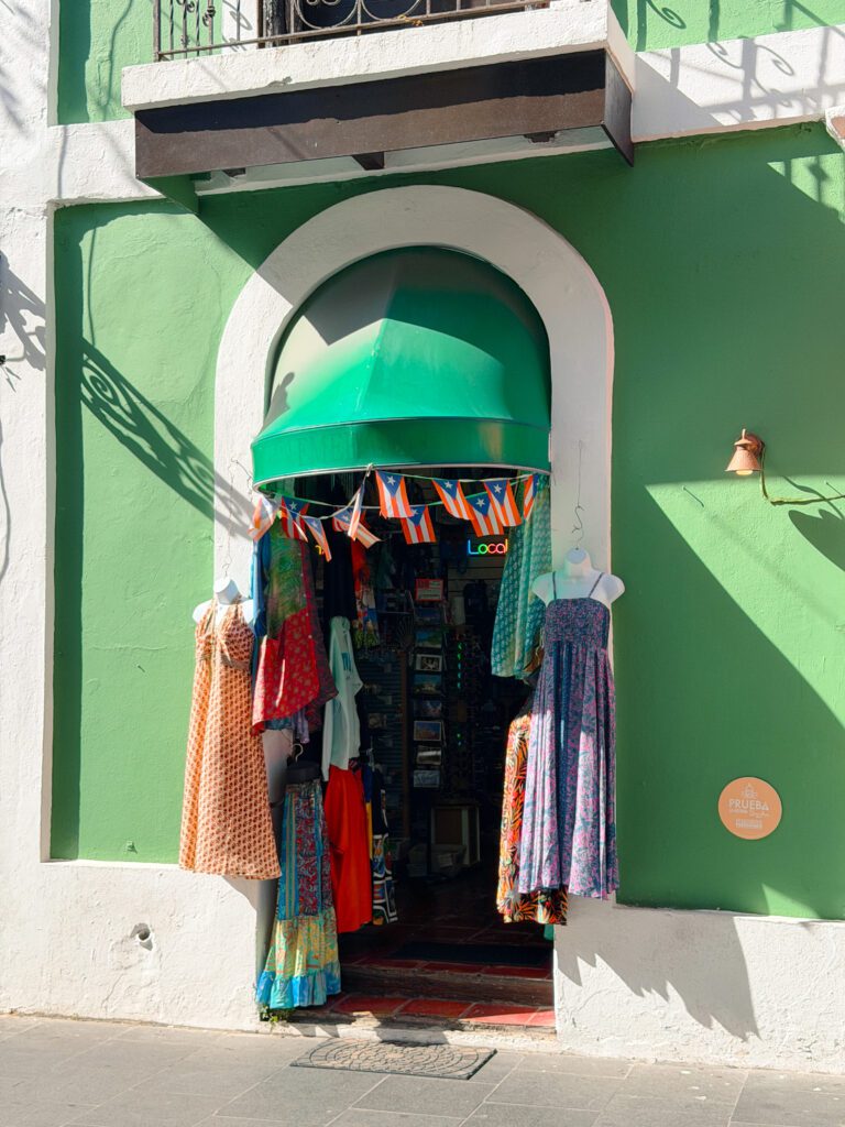 souvenir shopping in old san juan