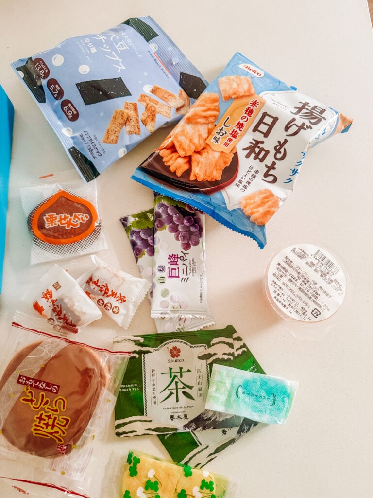 snacks and treats with sakuraco