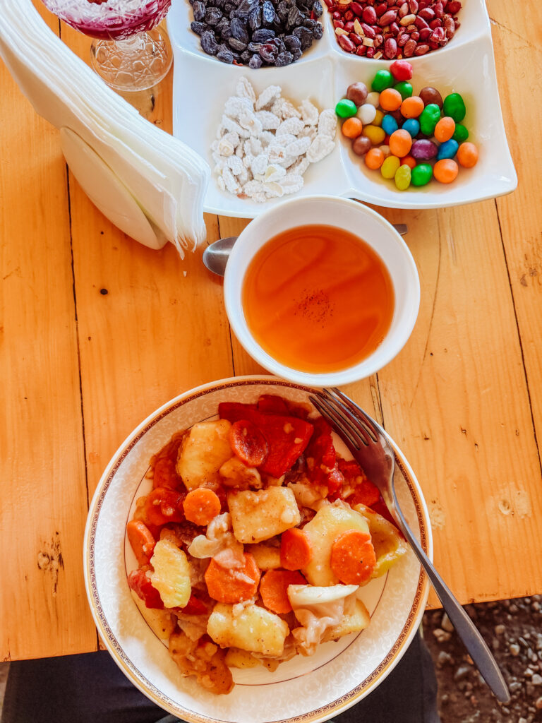 homestyle stew for lunch at song kul