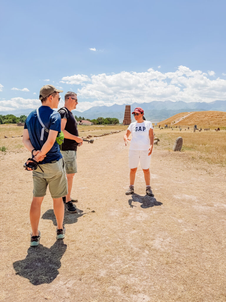 on our tour in kyrgyzstan
