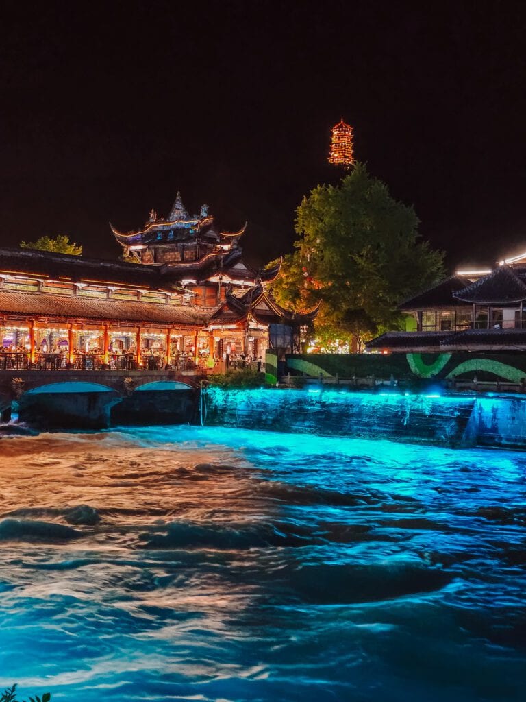 evening nanqiao brige views